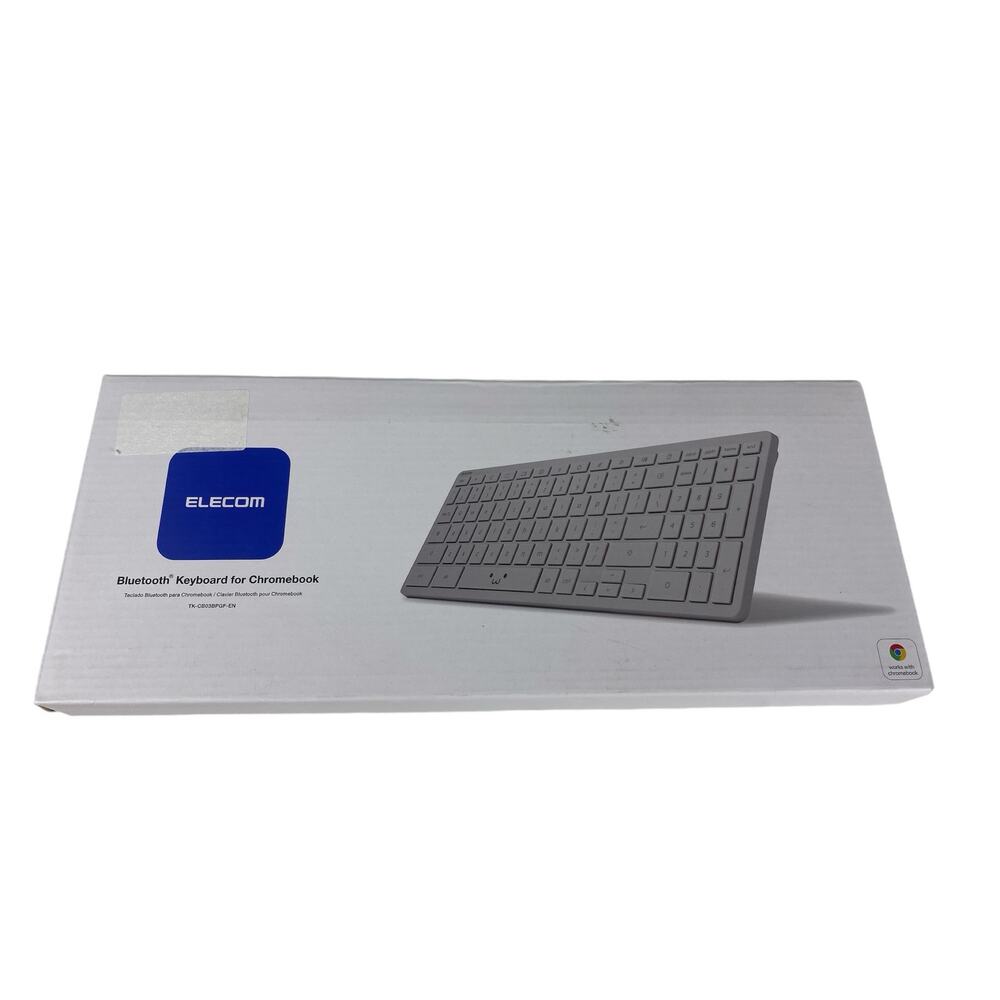 NIB Elcom wireless Bluetooth Key Board for Chromebook Gray